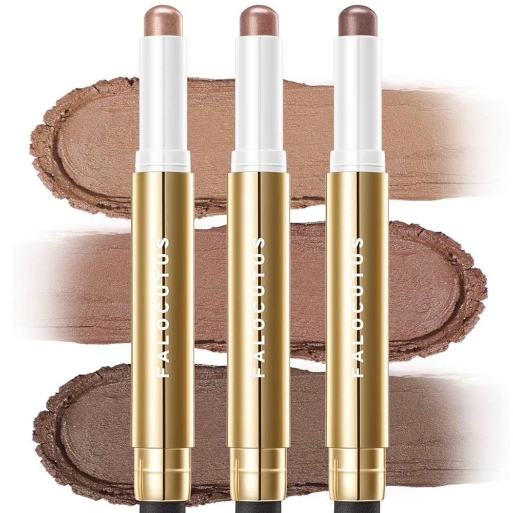 FALOCUTUS Creamy Canvas EyeShadow Stick Trio Exp 12M